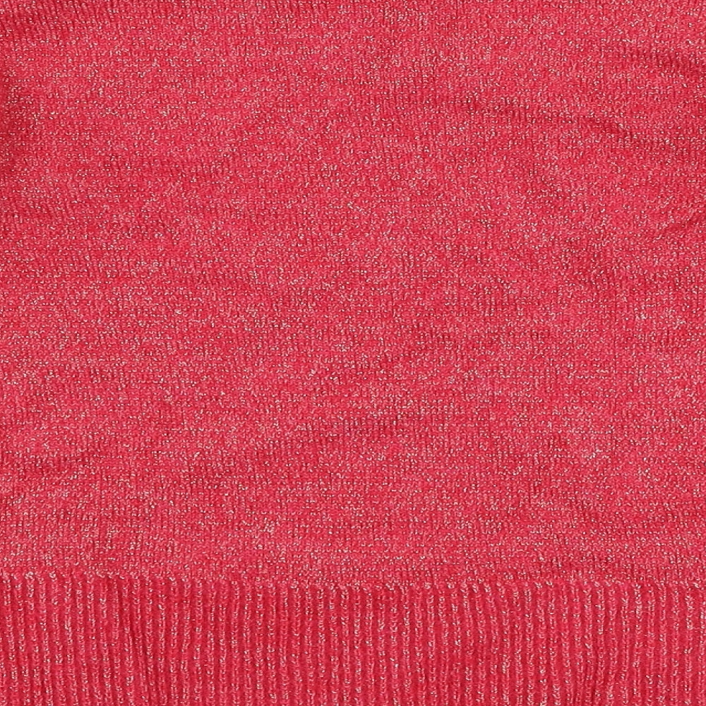 Marks and Spencer Girls Pink   Pullover Jumper Size 12-13 Years