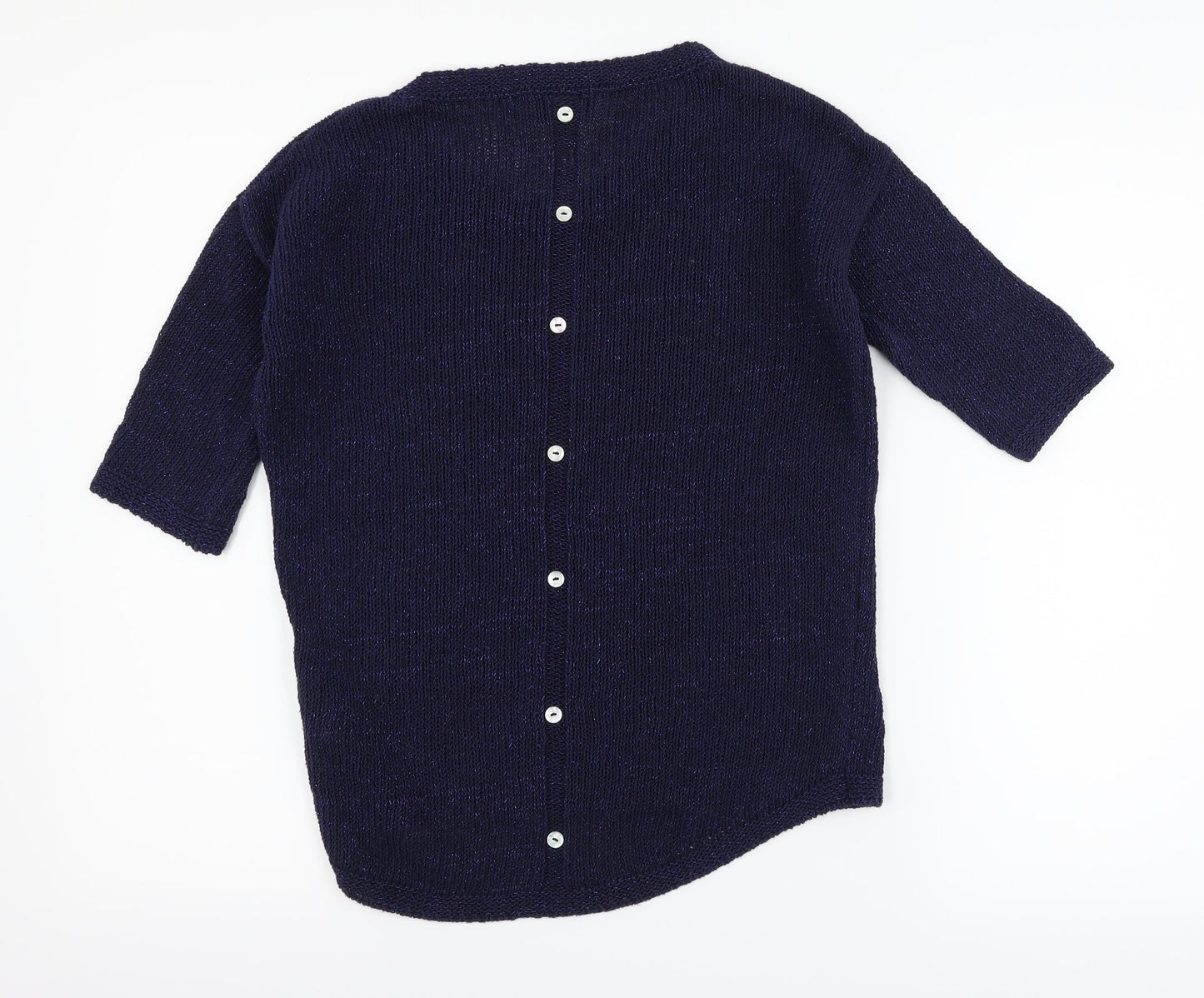Womens UK Size 6 NEXT Blue Basic T-Shirt