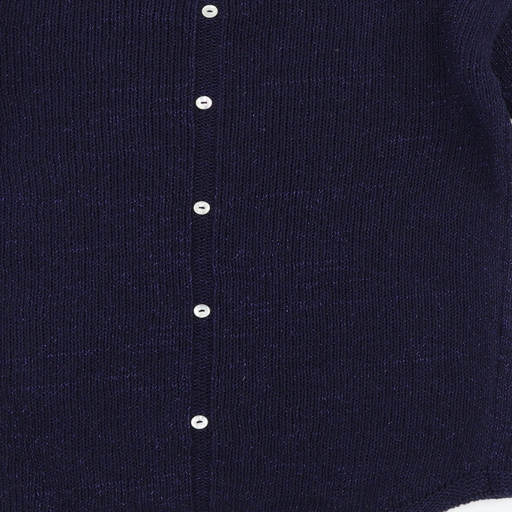 Womens UK Size 6 NEXT Blue Basic T-Shirt