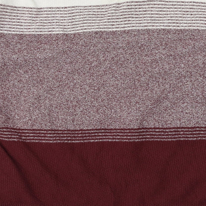 Primark Mens Red Striped  Pullover Jumper Size XL