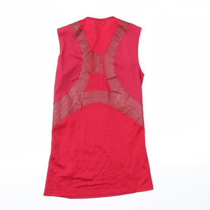 Womens UK Size M Reebok Pink Basic Tank