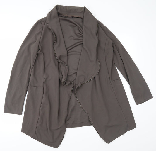 Womens UK Size 8 Preworn Brown Jacket