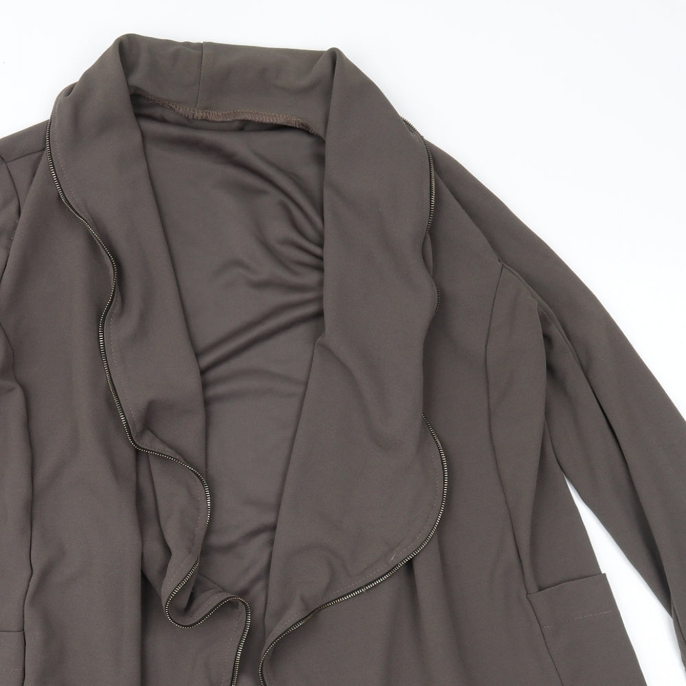 Womens UK Size 8 Preworn Brown Jacket