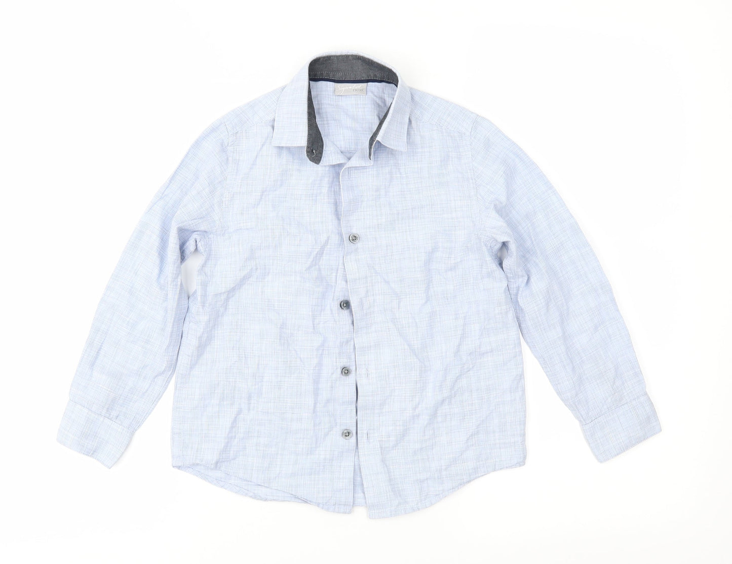 NEXT Boys Blue   Basic Button-Up Size 7 Years
