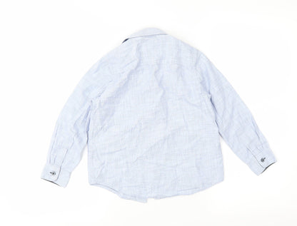 NEXT Boys Blue   Basic Button-Up Size 7 Years