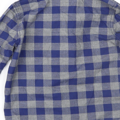 F&F Boys Black Check  Basic Button-Up Size 6-7 Years