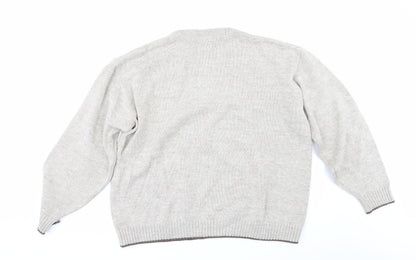 Tom Hanson Mens Beige   Pullover Jumper Size XL