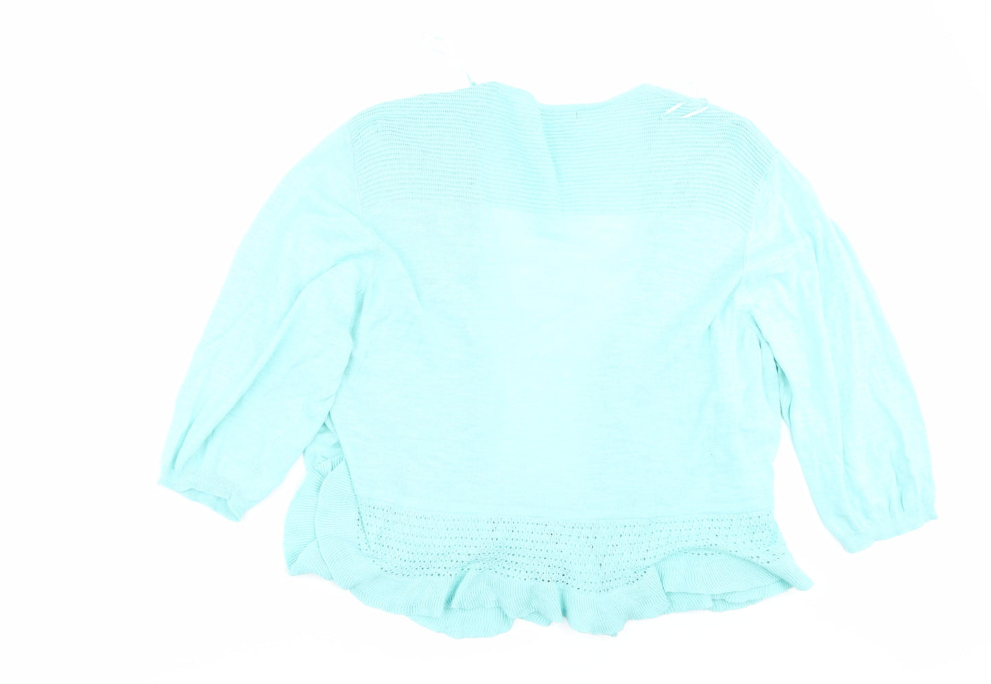 BM Womens Gold   Cardigan Jumper Size XL