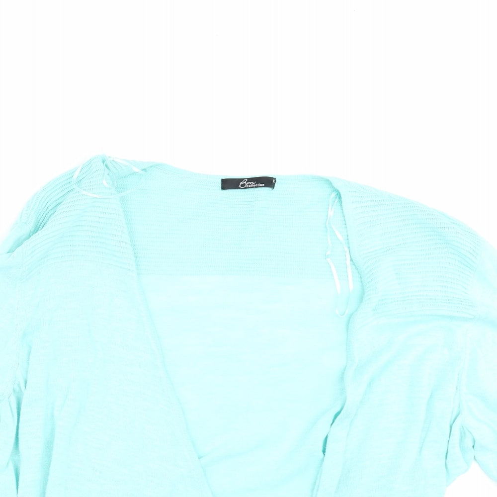 BM Womens Gold   Cardigan Jumper Size XL
