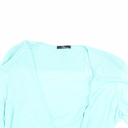 BM Womens Gold   Cardigan Jumper Size XL
