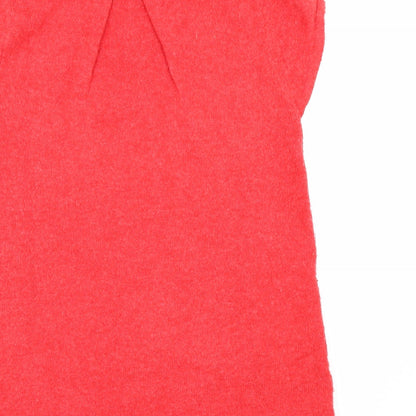 Topshop Womens Red   Pullover Jumper Size 8