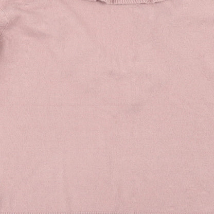M&Co Womens Pink   Pullover Jumper Size M