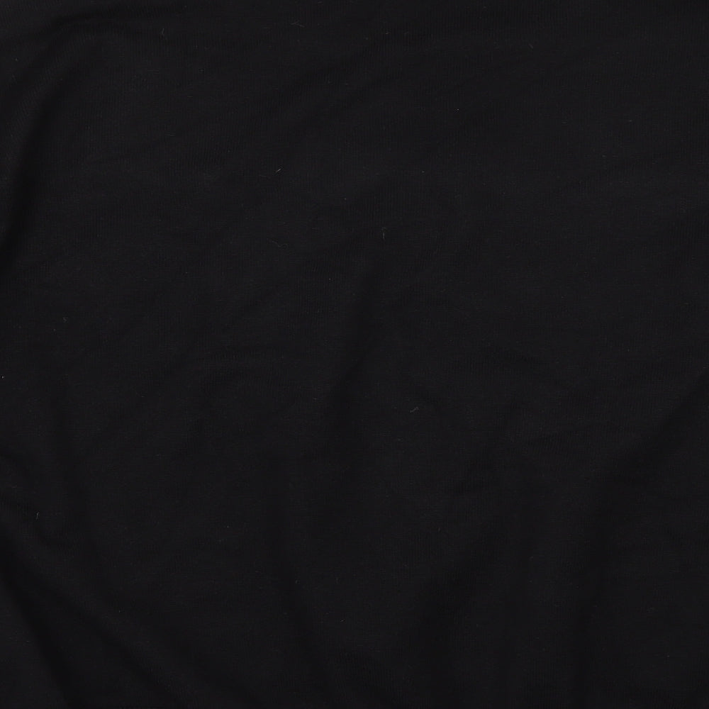 QED London Womens Black   Pullover Jumper Size L  - RHINESTONE