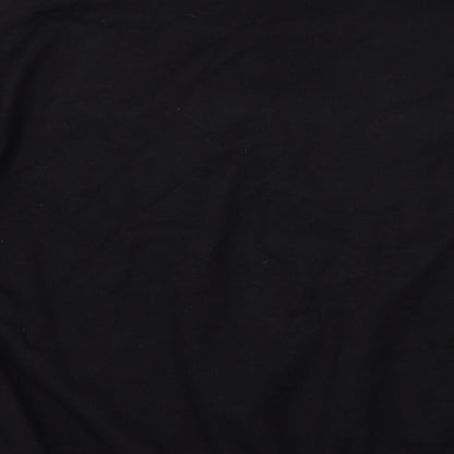 QED London Womens Black   Pullover Jumper Size L  - RHINESTONE