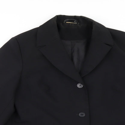 Womens UK Size 14 Preworn Black Jacket