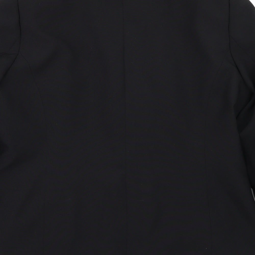 Womens UK Size 14 Preworn Black Jacket