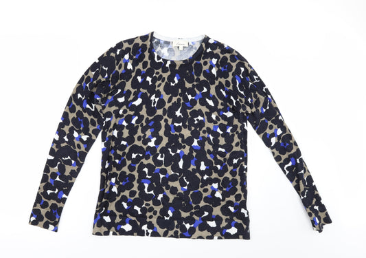 Linea Womens Multicoloured Animal Print  Pullover Jumper Size 12