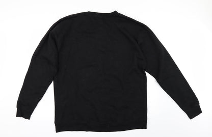 Independent Trading Company Womens Black    Sweatshirt Size XL