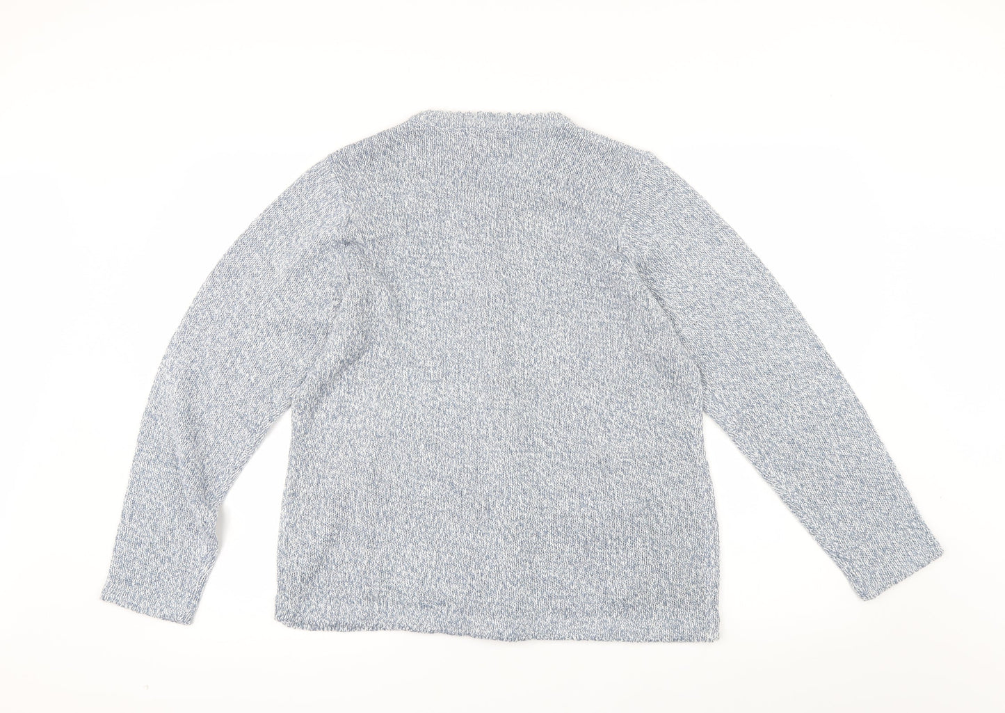 EWM Womens Blue   Cape Jumper Size M