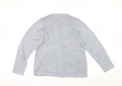 EWM Womens Blue   Cape Jumper Size M
