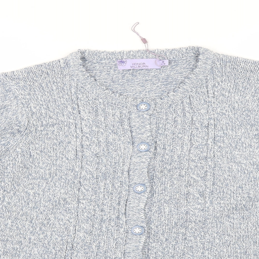 EWM Womens Blue   Cape Jumper Size M