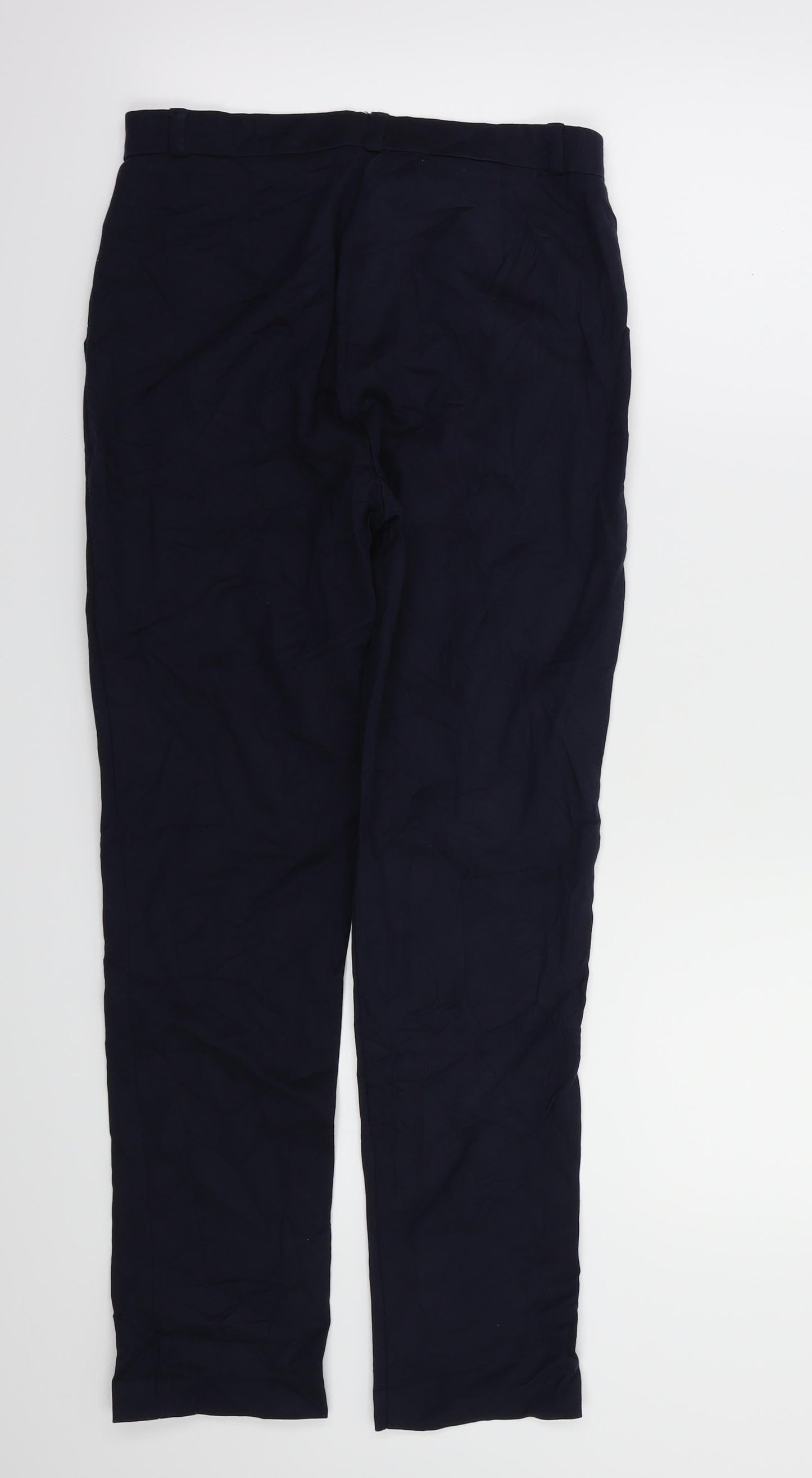 Womens UK Size 6 F&F Regular Fit Sweatpants Blue Trousers