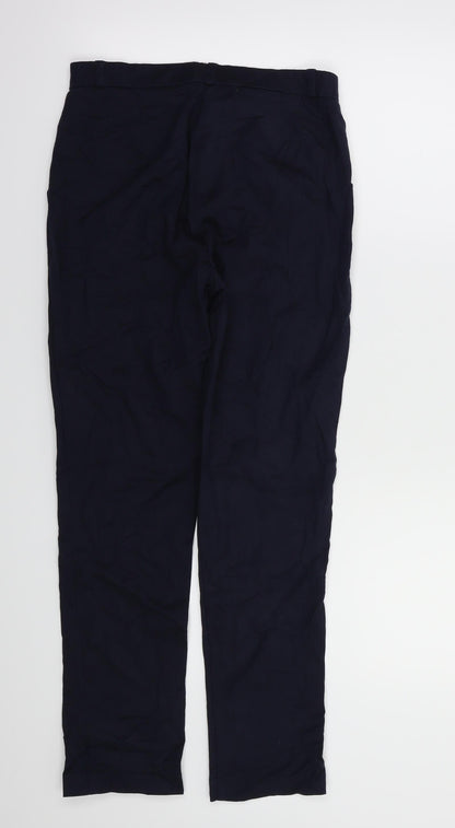 Womens UK Size 6 F&F Regular Fit Sweatpants Blue Trousers