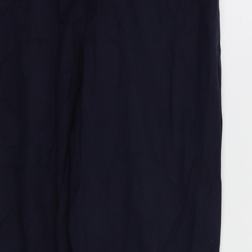 Womens UK Size 6 F&F Regular Fit Sweatpants Blue Trousers