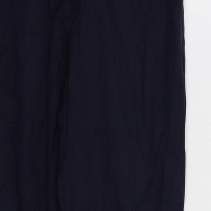 Womens UK Size 6 F&F Regular Fit Sweatpants Blue Trousers