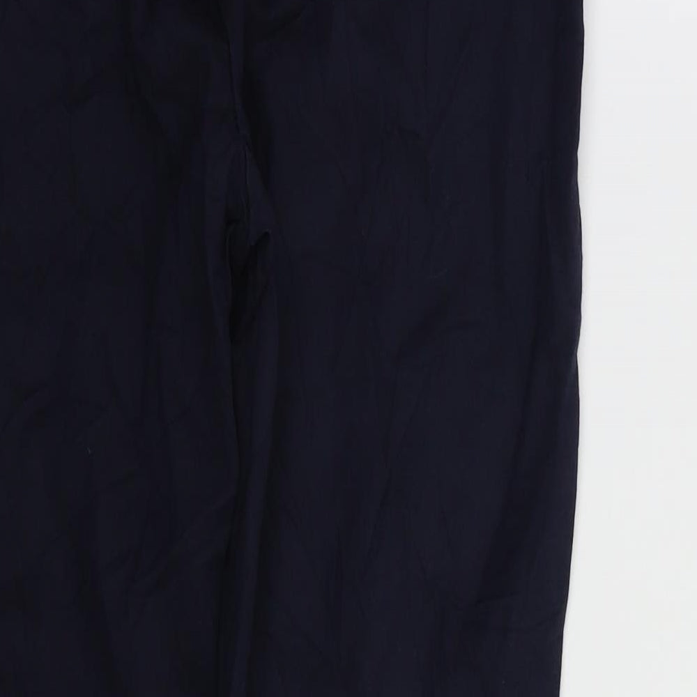 Womens UK Size 6 F&F Regular Fit Sweatpants Blue Trousers