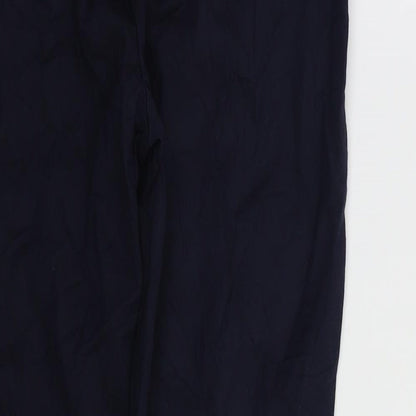 Womens UK Size 6 F&F Regular Fit Sweatpants Blue Trousers