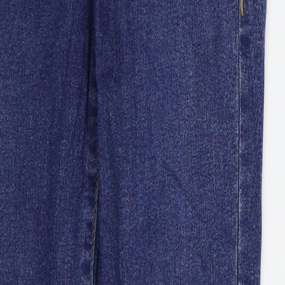 Womens UK Size 10 sinsay Regular Fit Skinny Blue Jeans