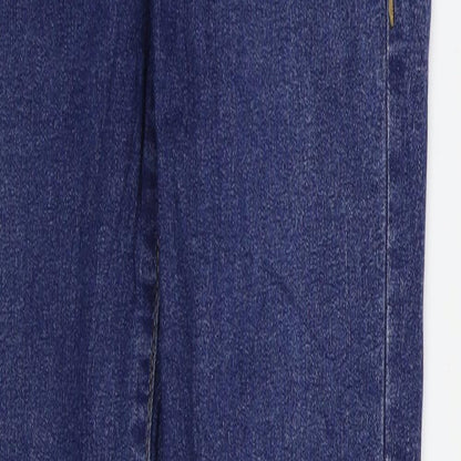 Womens UK Size 10 sinsay Regular Fit Skinny Blue Jeans