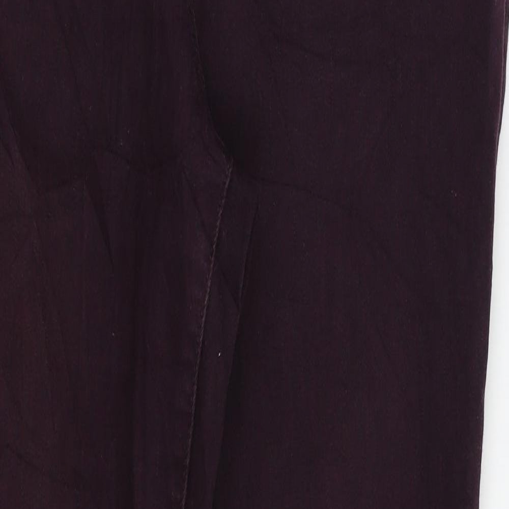 M&S Womens Purple   Straight Jeans Size 36 in L29 in