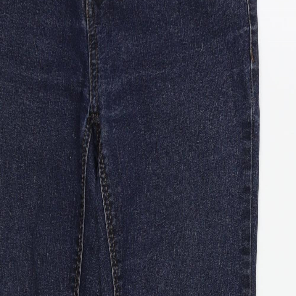 Womens UK Size 28 in Preworn Regular Fit Straight Blue Jeans