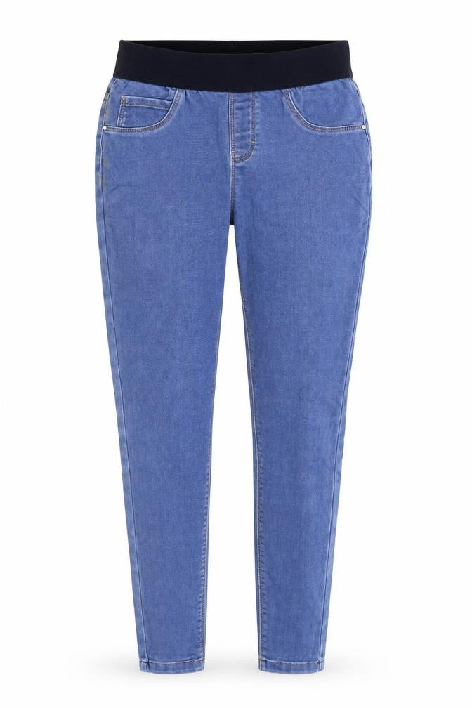 Womens UK Size 8 George Regular Fit Skinny Blue Jeans