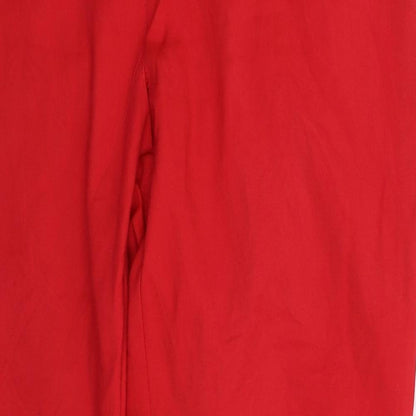 NOWATEX Womens Red   Trousers  Size 16 L27 in