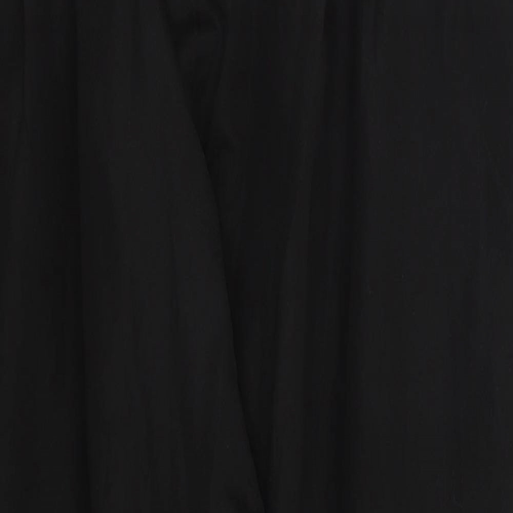 DENIM  Womens Black   Trousers  Size 12 L26 in