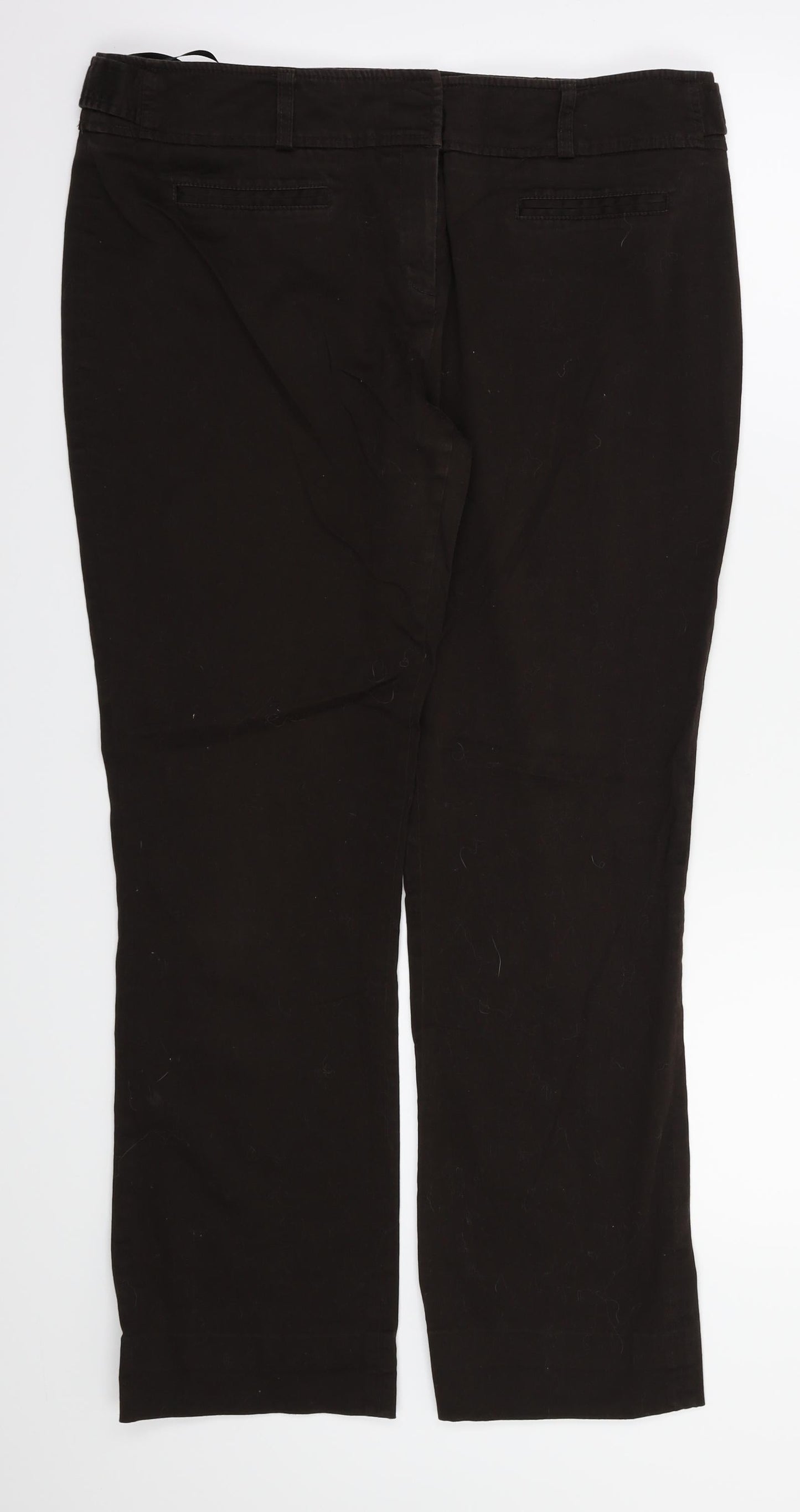 Primark Womens Brown   Trousers  Size 14 L27 in