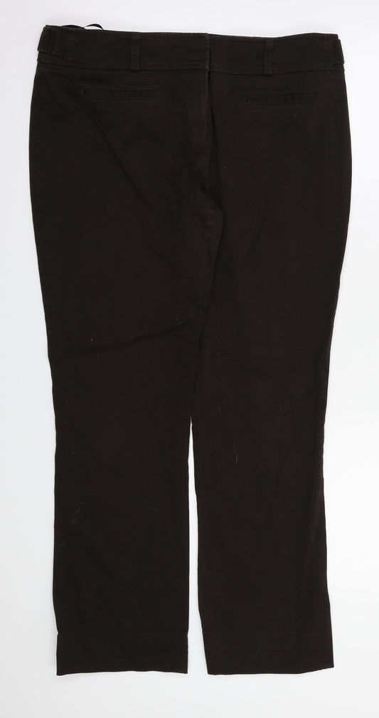Primark Womens Brown   Trousers  Size 14 L27 in