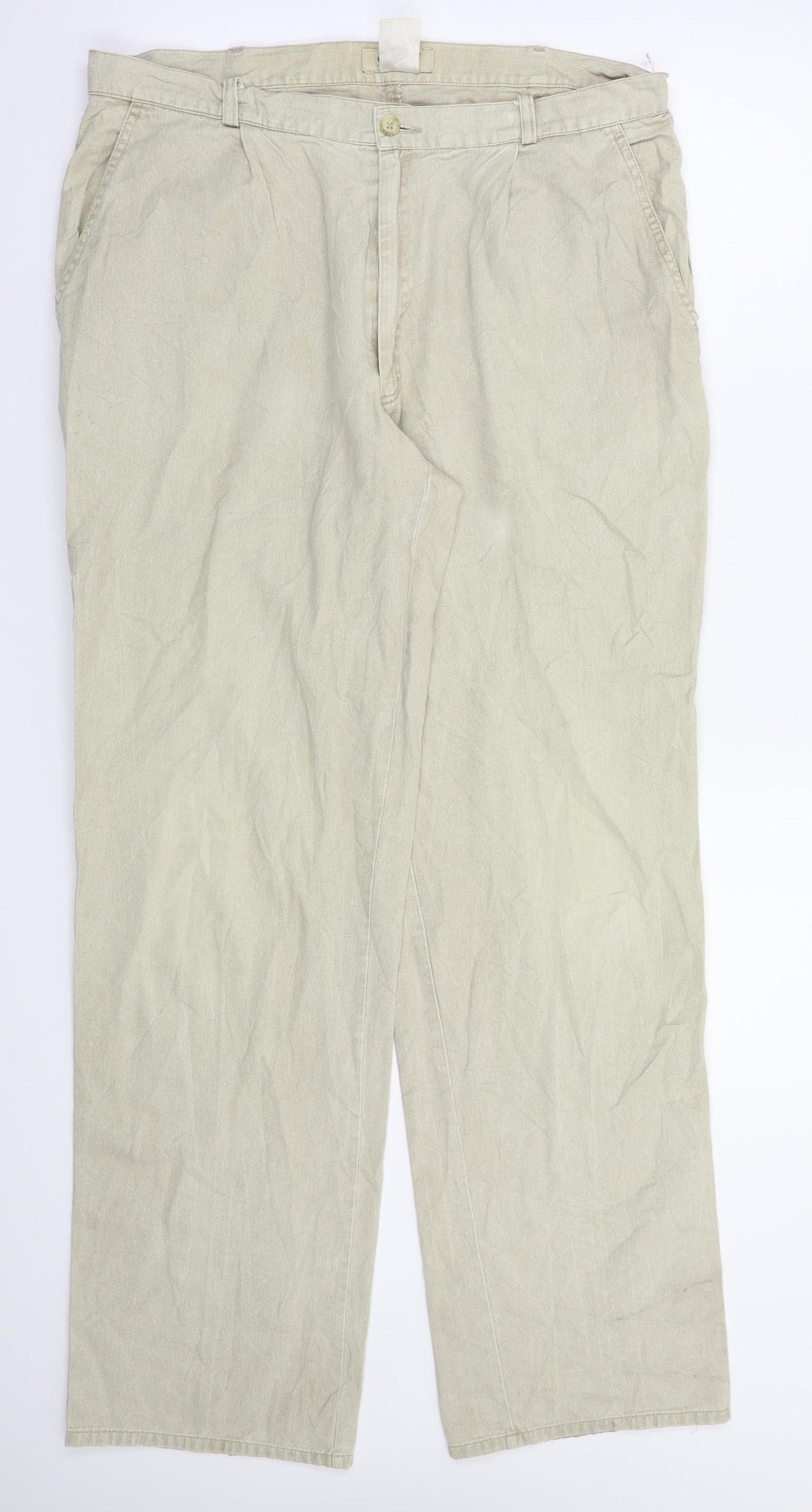 getex Womens Beige   Trousers  Size 34 in L31 in