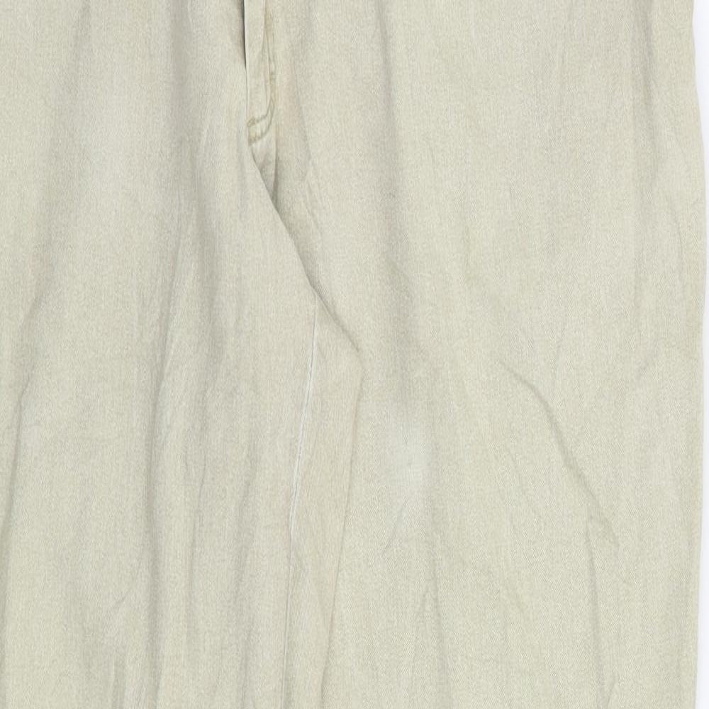 getex Womens Beige   Trousers  Size 34 in L31 in