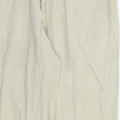 getex Womens Beige   Trousers  Size 34 in L31 in
