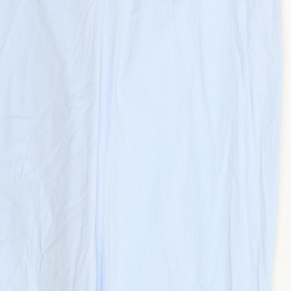 Womens UK Size 32 in Sisley Regular Fit  Blue Trousers