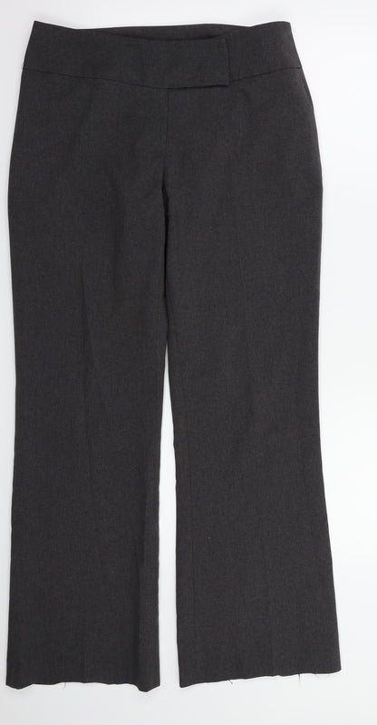 Dorothy perking's  Womens Grey   Trousers  Size 10 L29 in