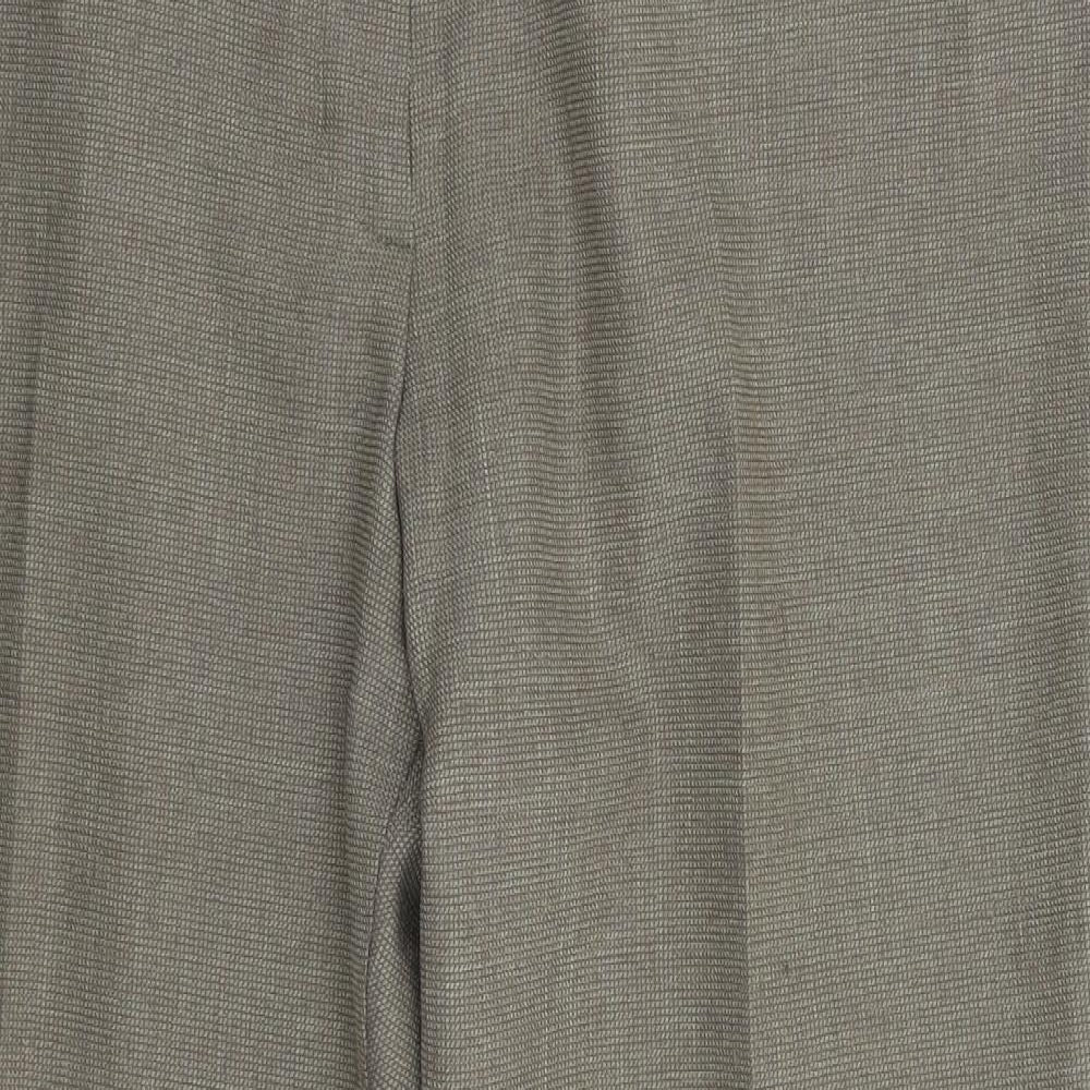M&S Womens Brown   Trousers  Size 16 L25 in