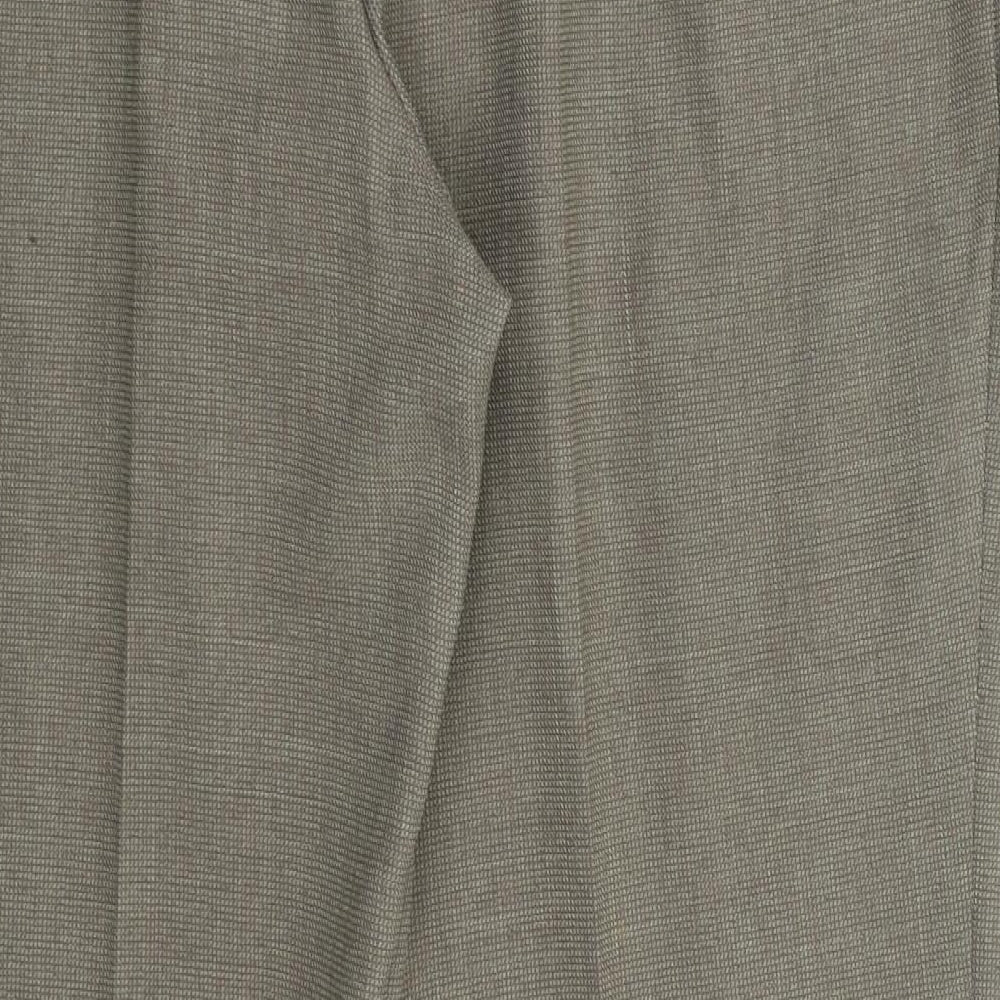 M&S Womens Brown   Trousers  Size 16 L25 in