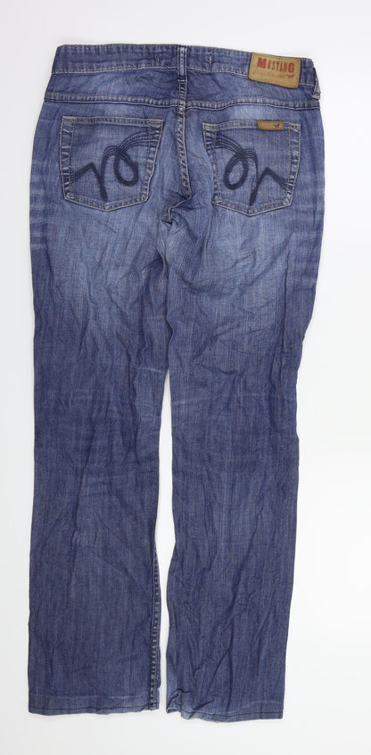 tyra Womens Blue   Straight Jeans Size 32 L27 in