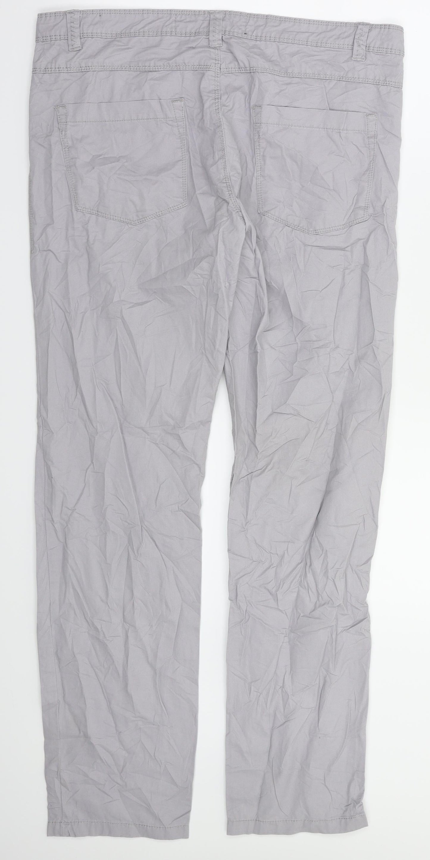 RESERVED Womens Grey   Trousers  Size 32 in L32 in