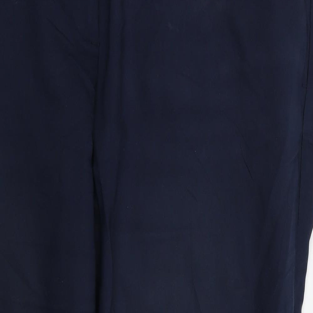 Womens UK Size 12 H&M Regular Fit  Blue Trousers